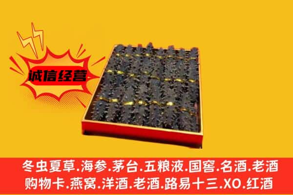 旬阳县回收海参